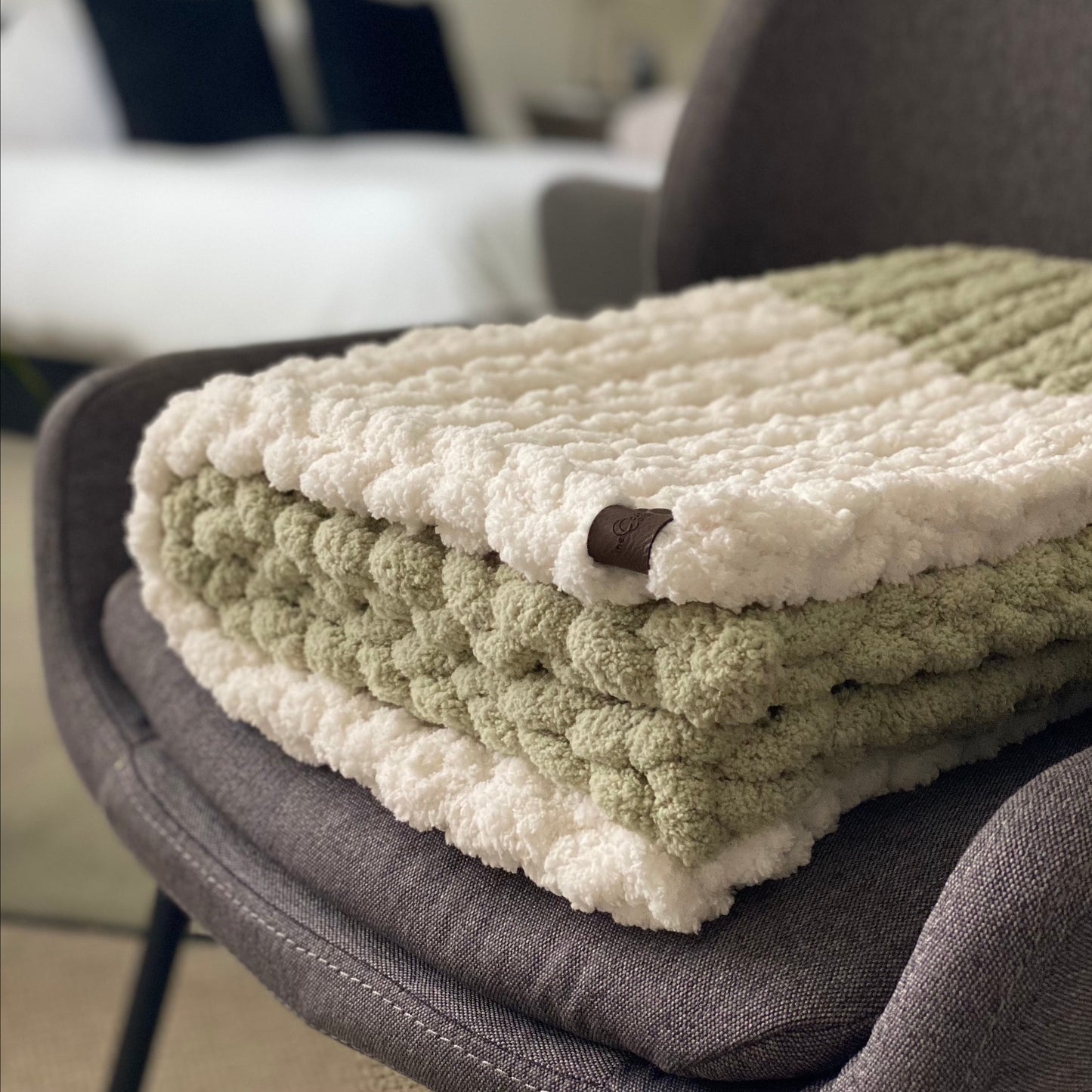 Baby Chunky Knit Blanket