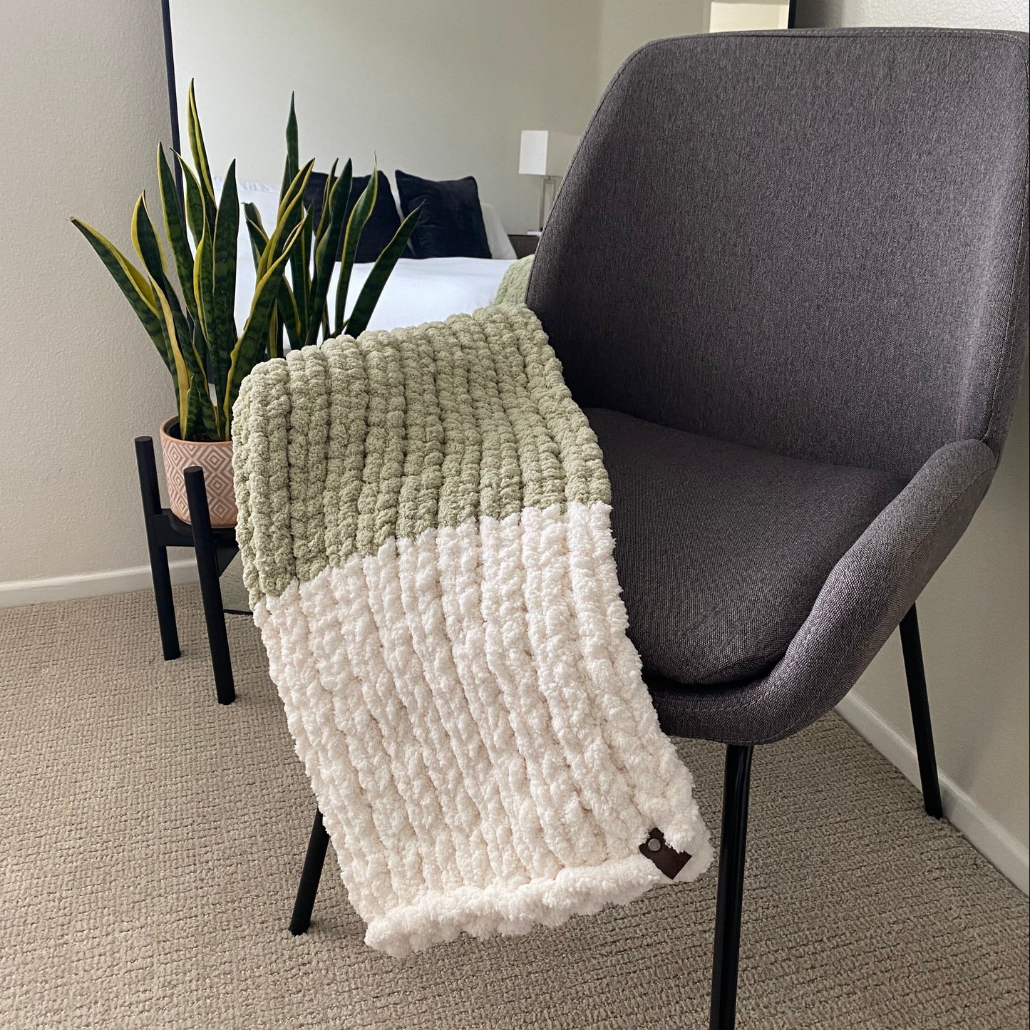 Baby Chunky Knit Blanket