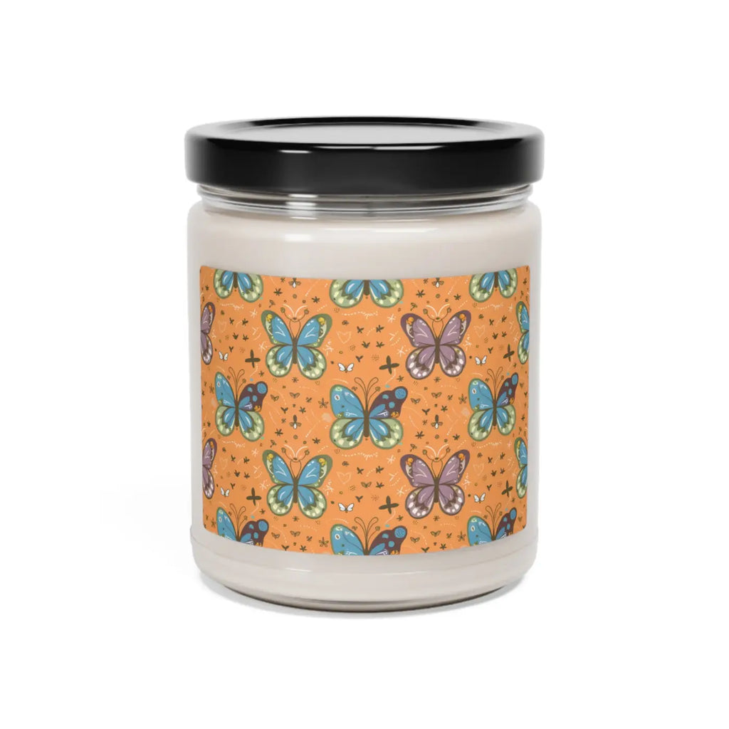 Soy Wax Candles – Cozy Vibes 9oz Glass Jars - Dipaliz